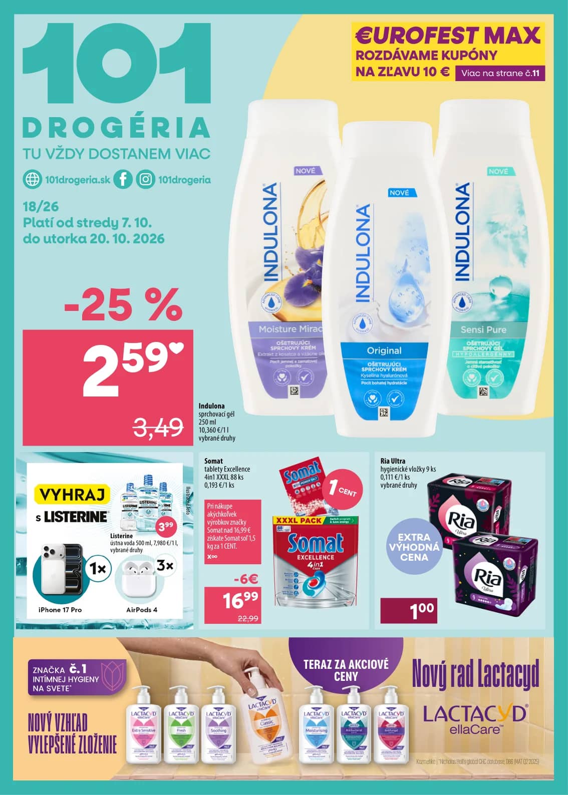 101-drogerie - titulná strana