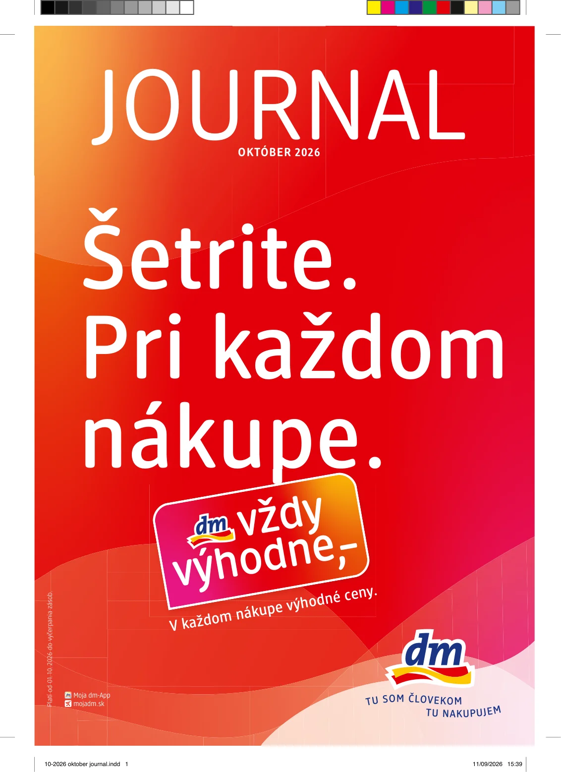 dm - titulná strana