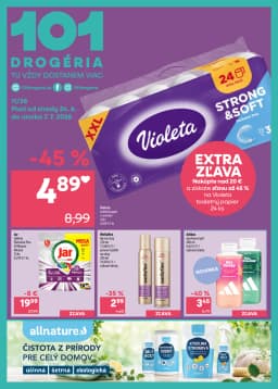 Leták 101 Drogéria