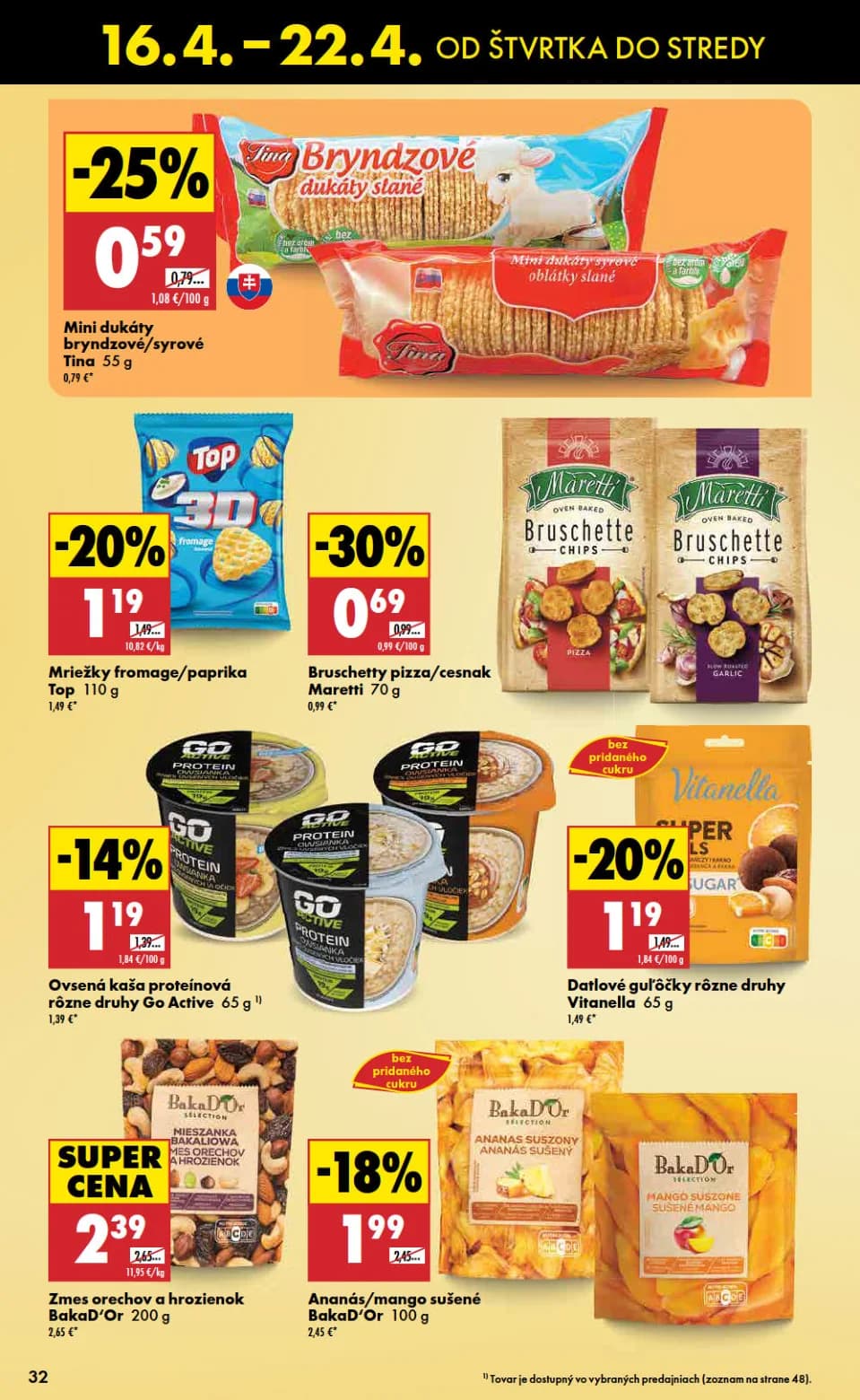 Mini dukáty bryndzové