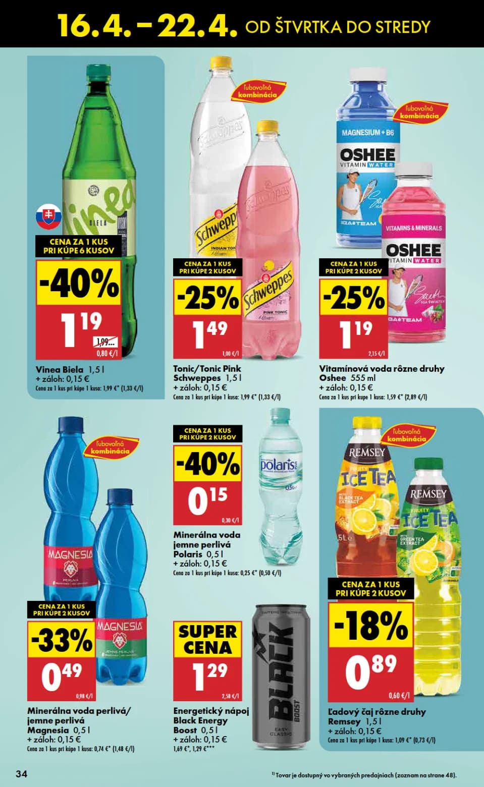 Minerálna voda jemne perlivá Polaris