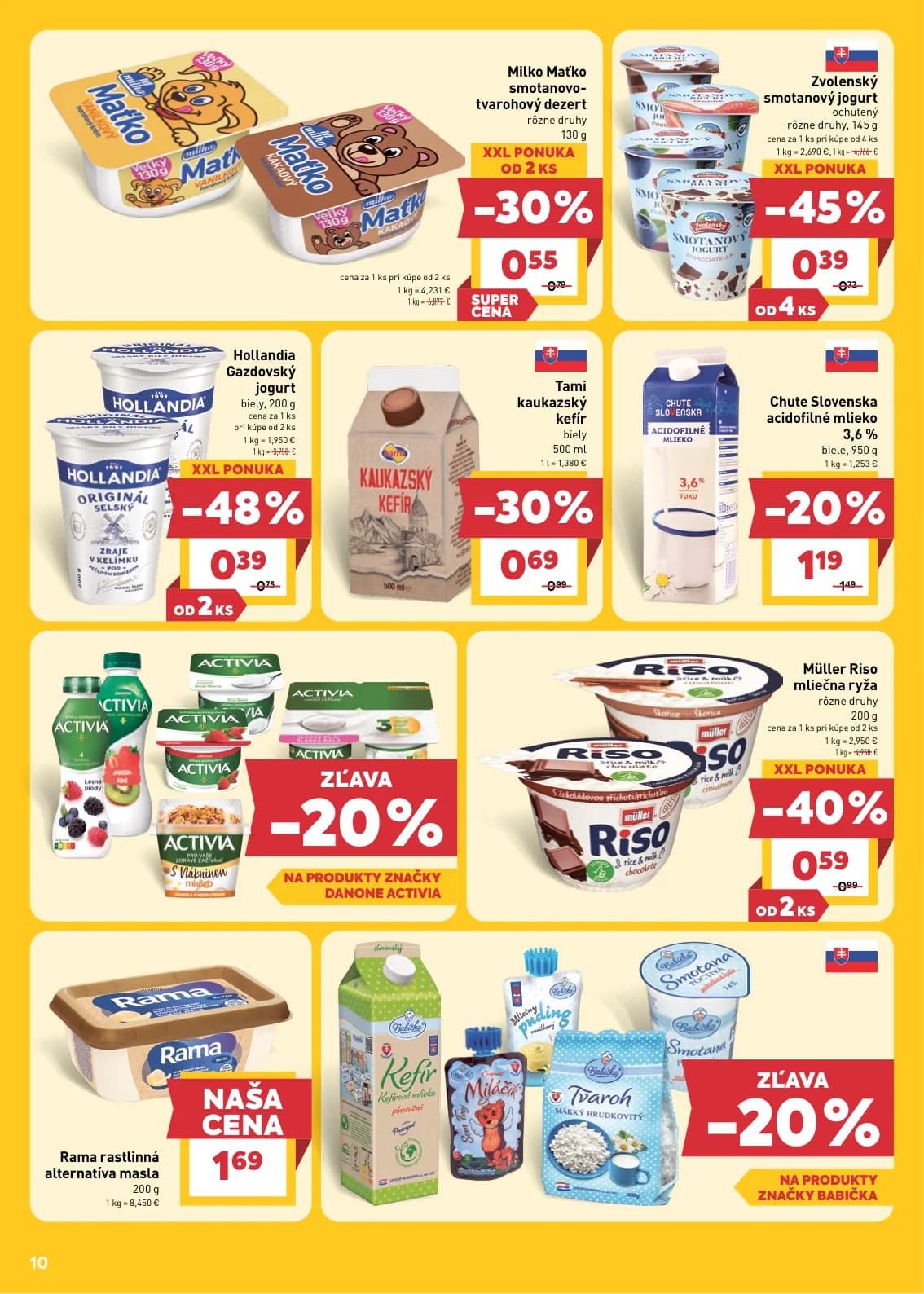 Zvolenčný smotanový jogurt