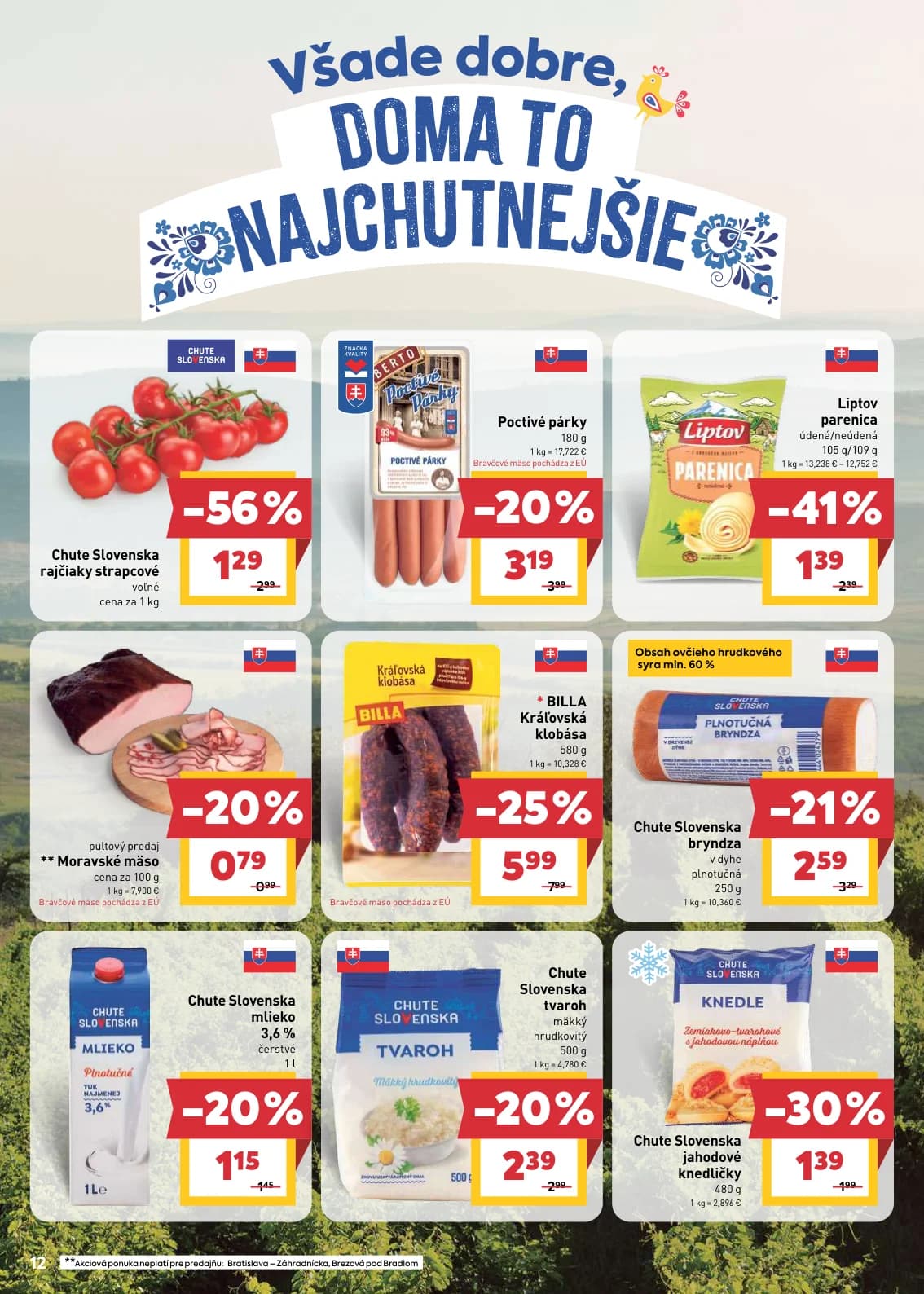Chute Slovenska tvaroh