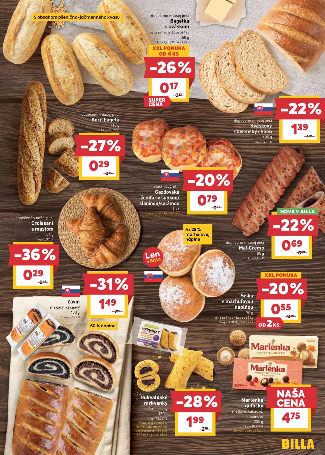 Bagetka s kváskom