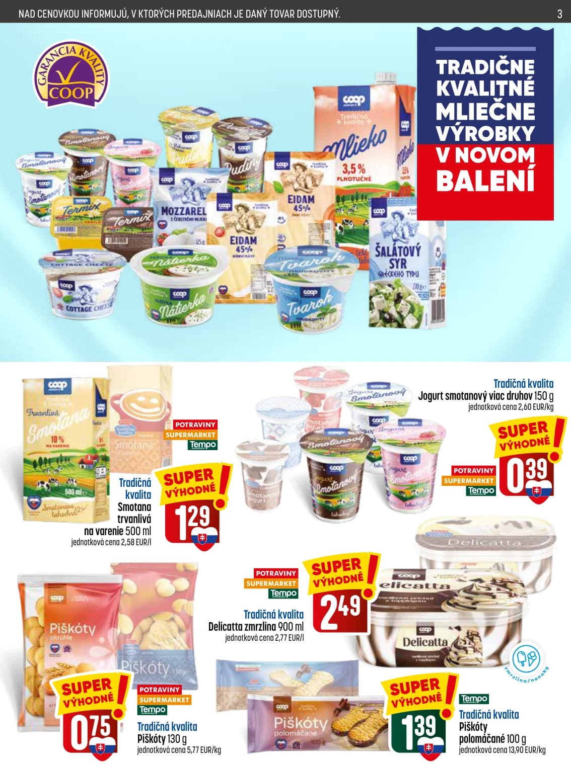 Jogurt smotanový