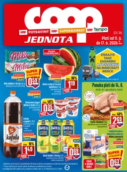 Leták COOP Jednota