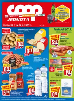 Leták COOP Jednota