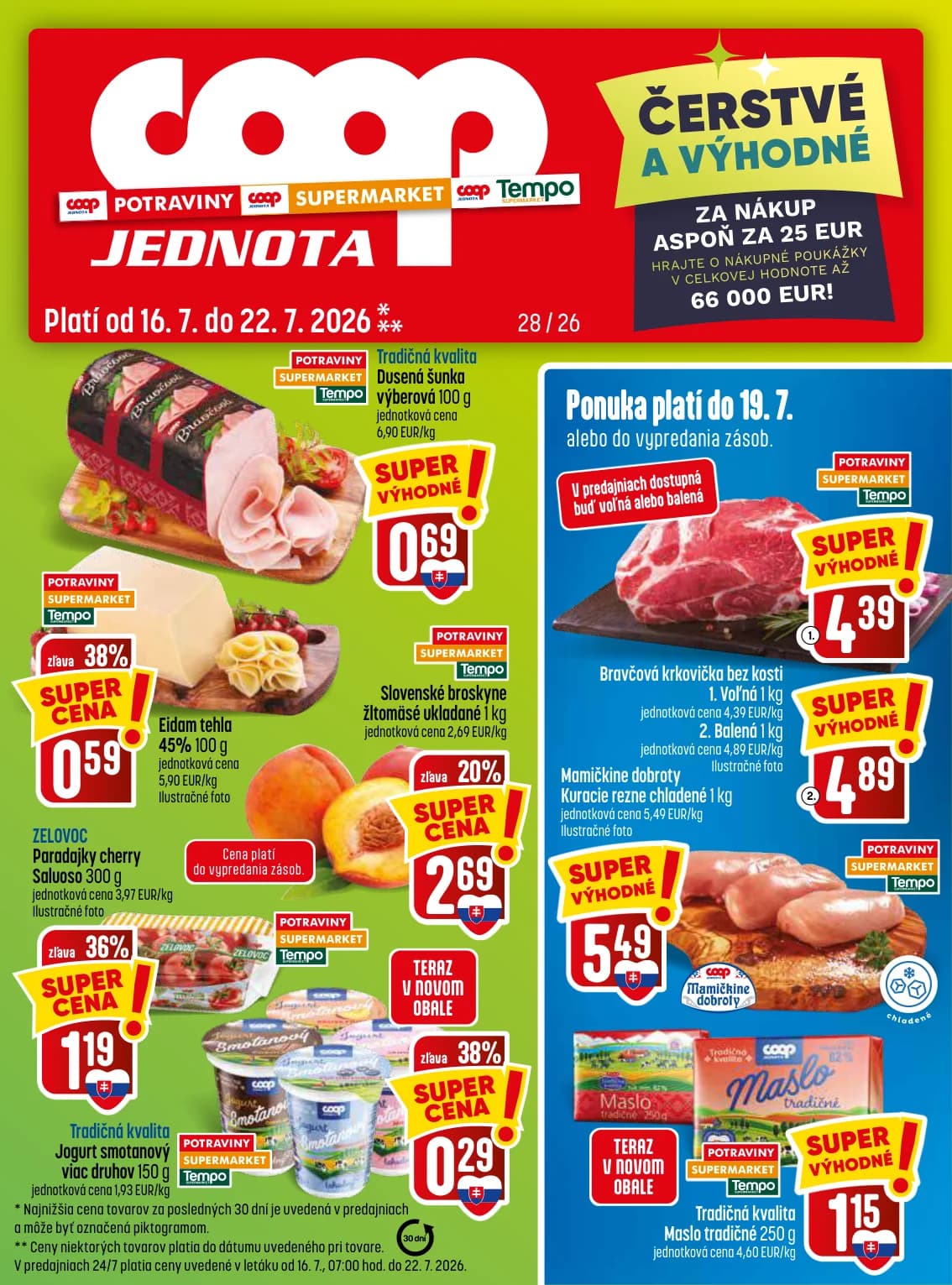 COOP Jednota leták