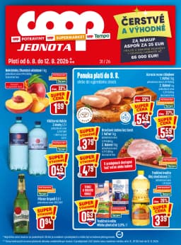 Leták COOP Jednota