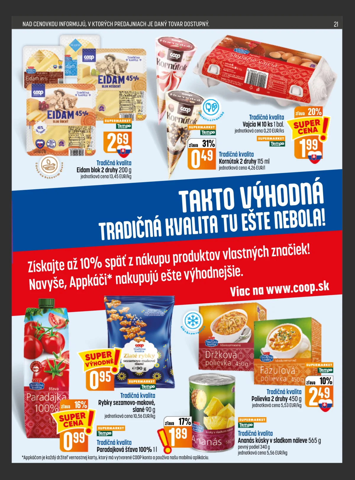 COOP Jednota - strana 21