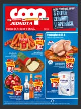 Leták COOP Jednota