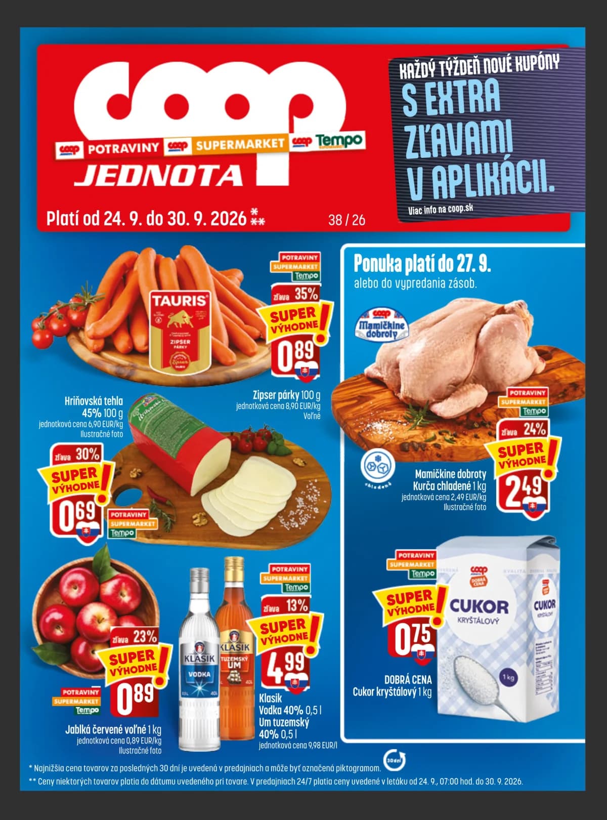 COOP Jednota leták