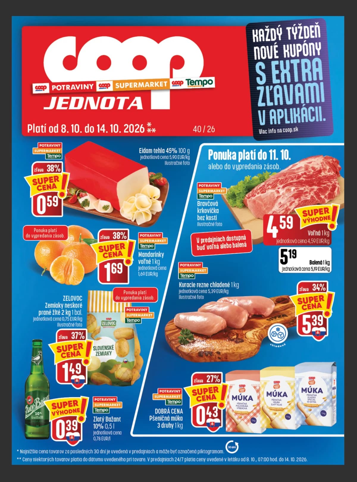 COOP Jednota leták