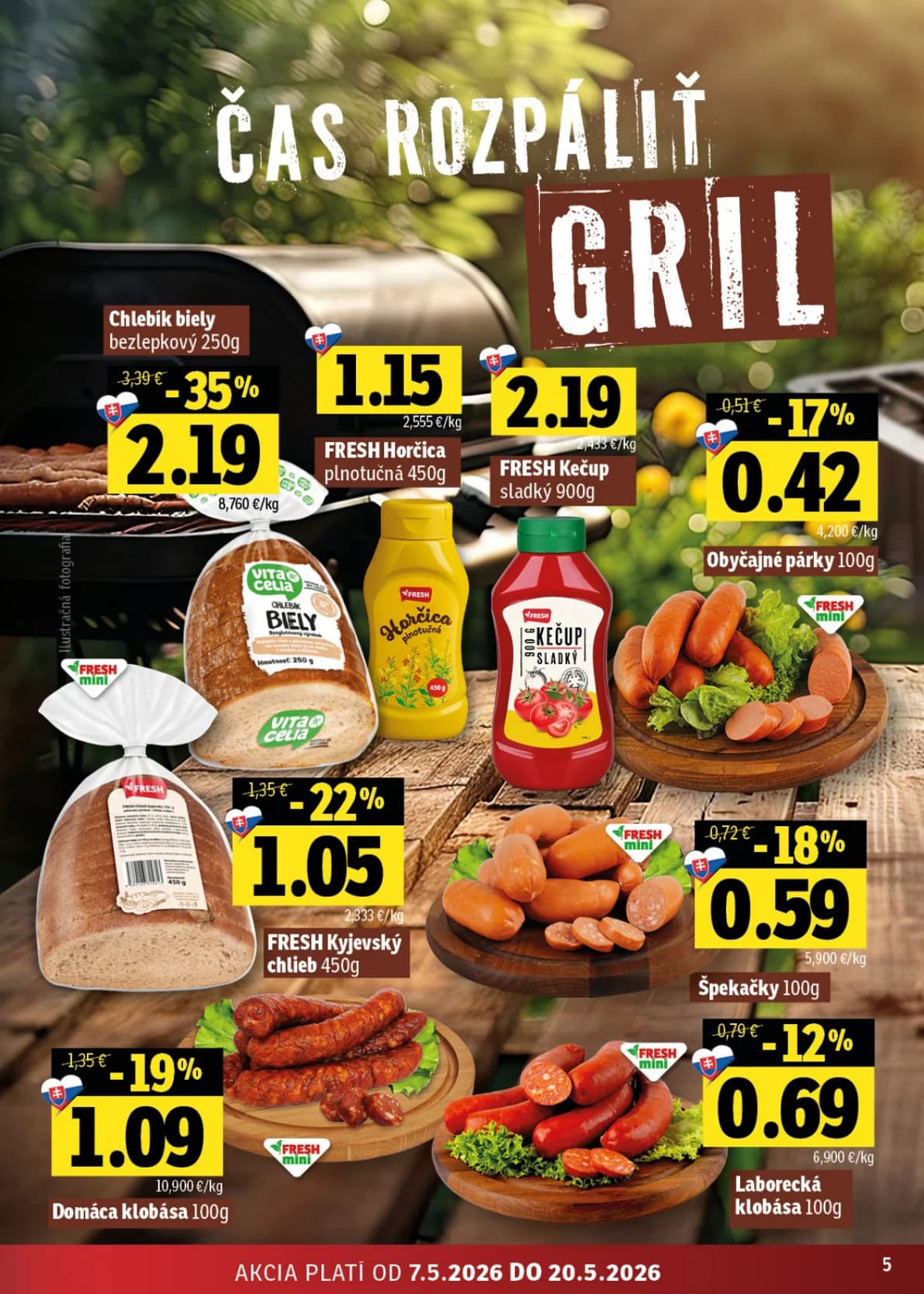 FRESH Kyjevský chlieb
