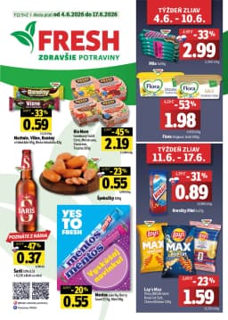 Leták Fresh