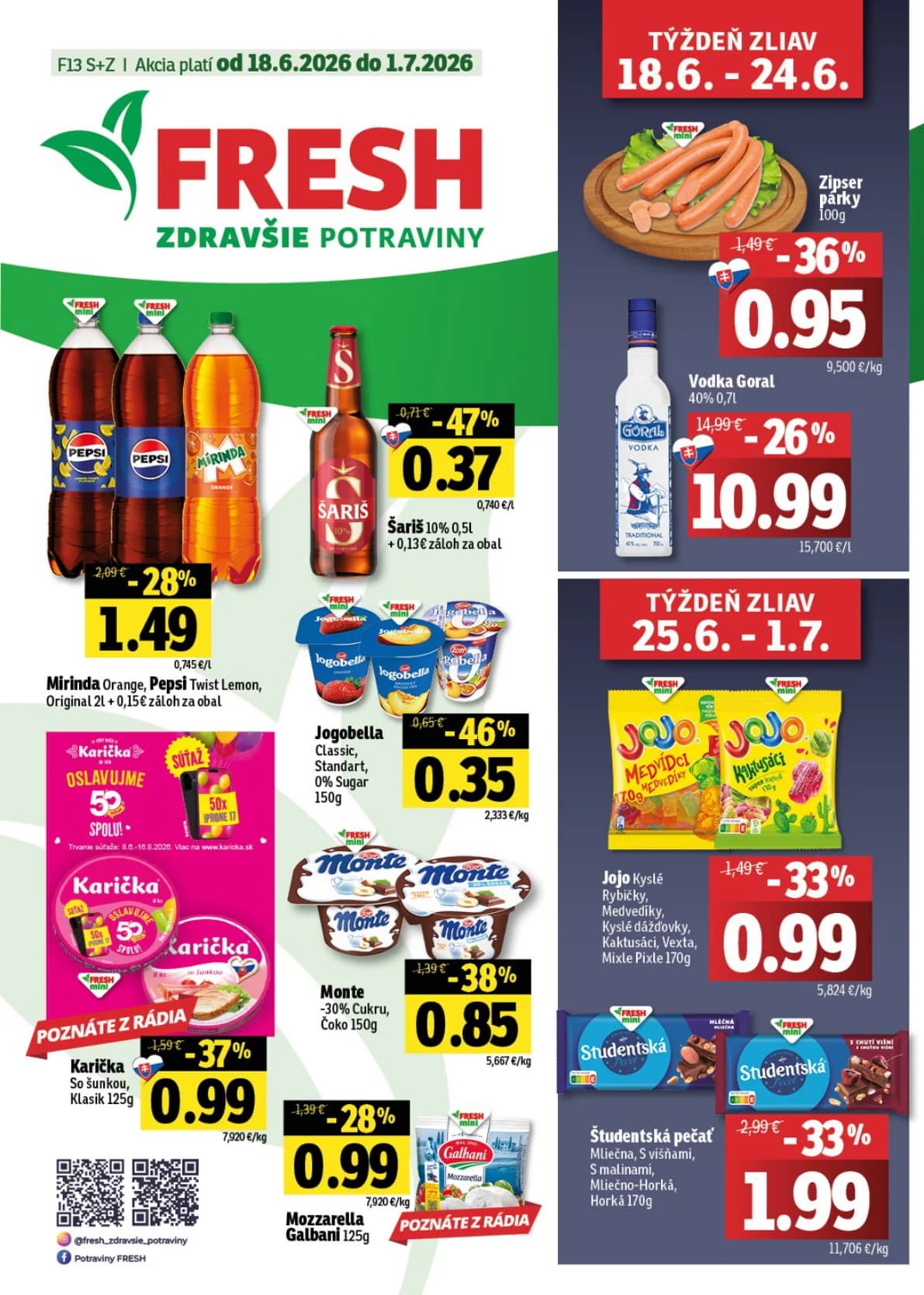 fresh - titulná strana