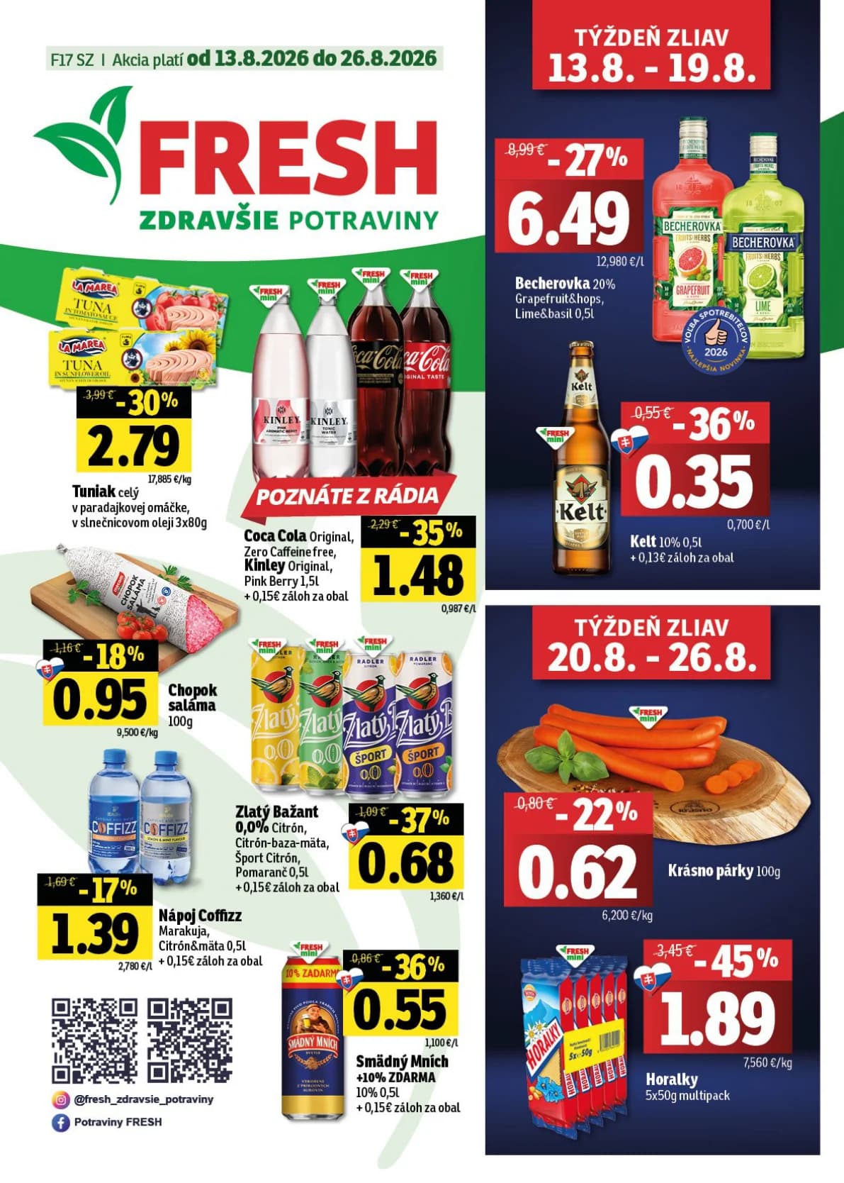 Fresh leták