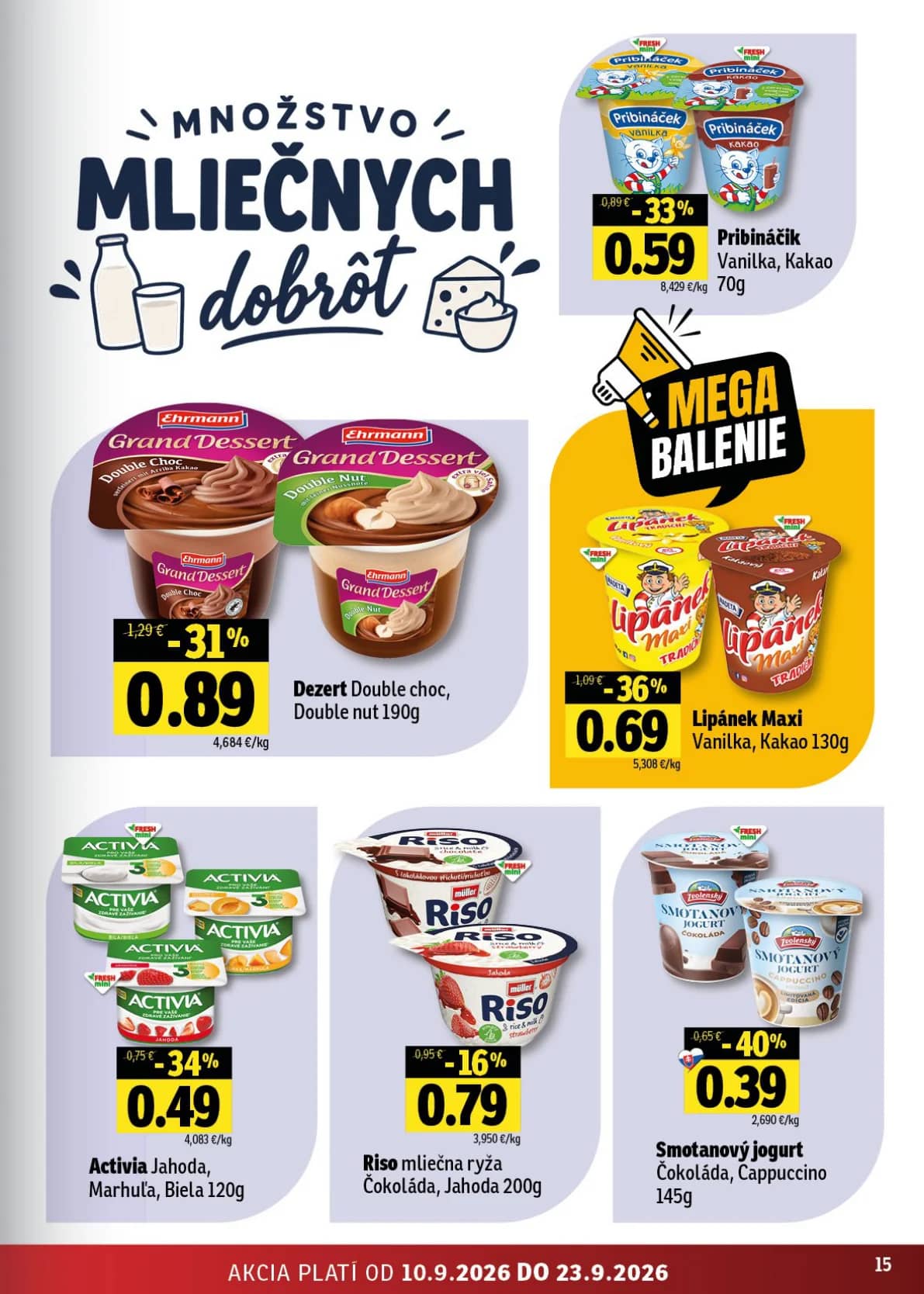 Smotanový jogurt