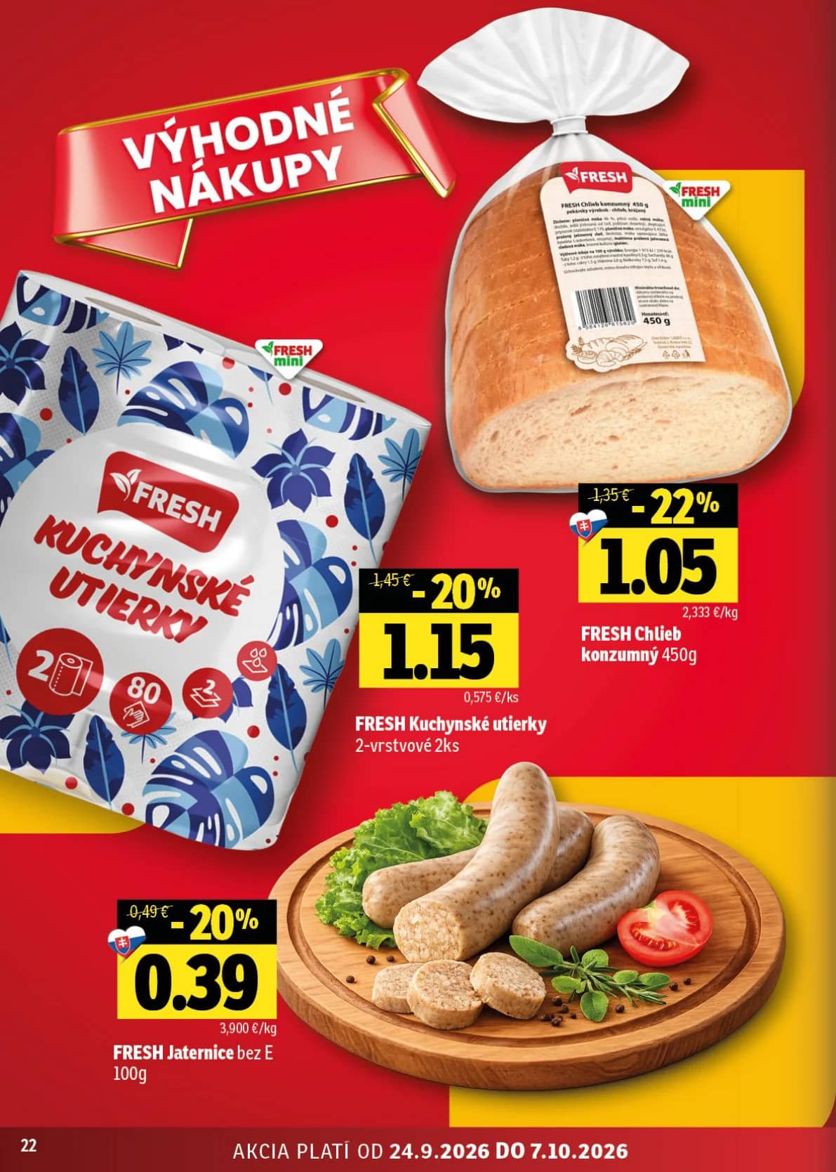 FRESH Jaternice