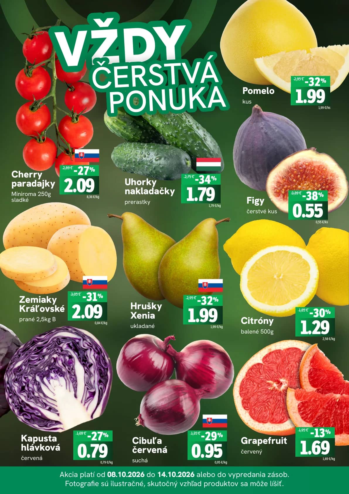 Cherry paradajky