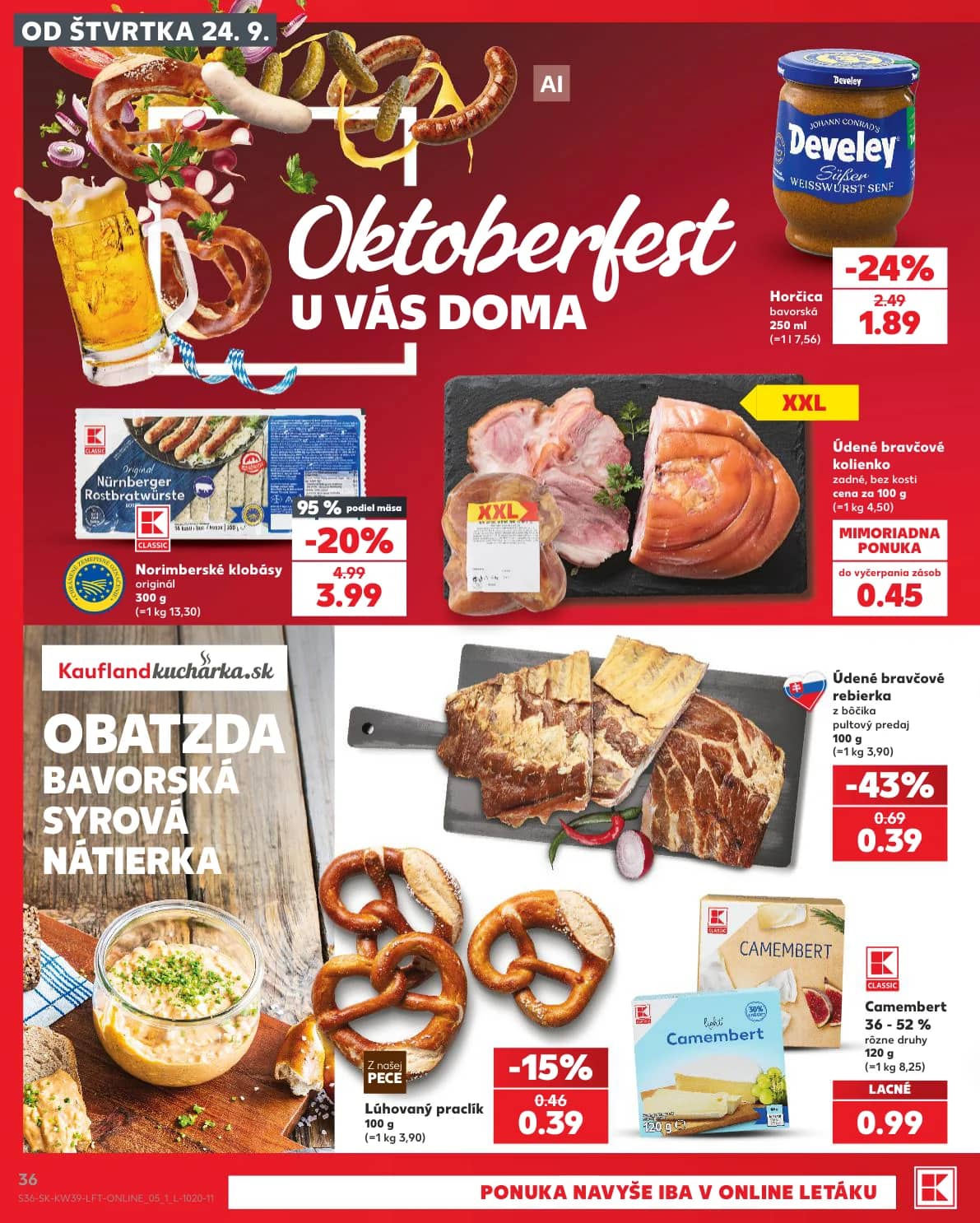 Údené bravčové rebierka