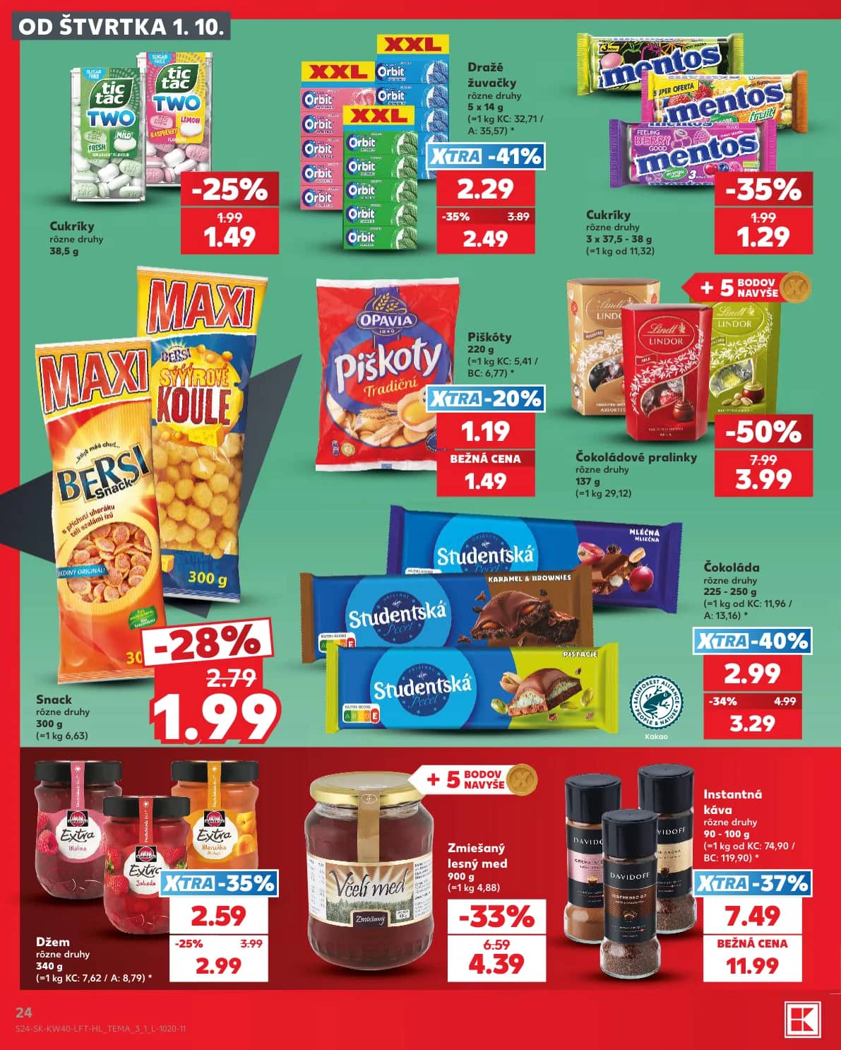 Čokoládové pralinky