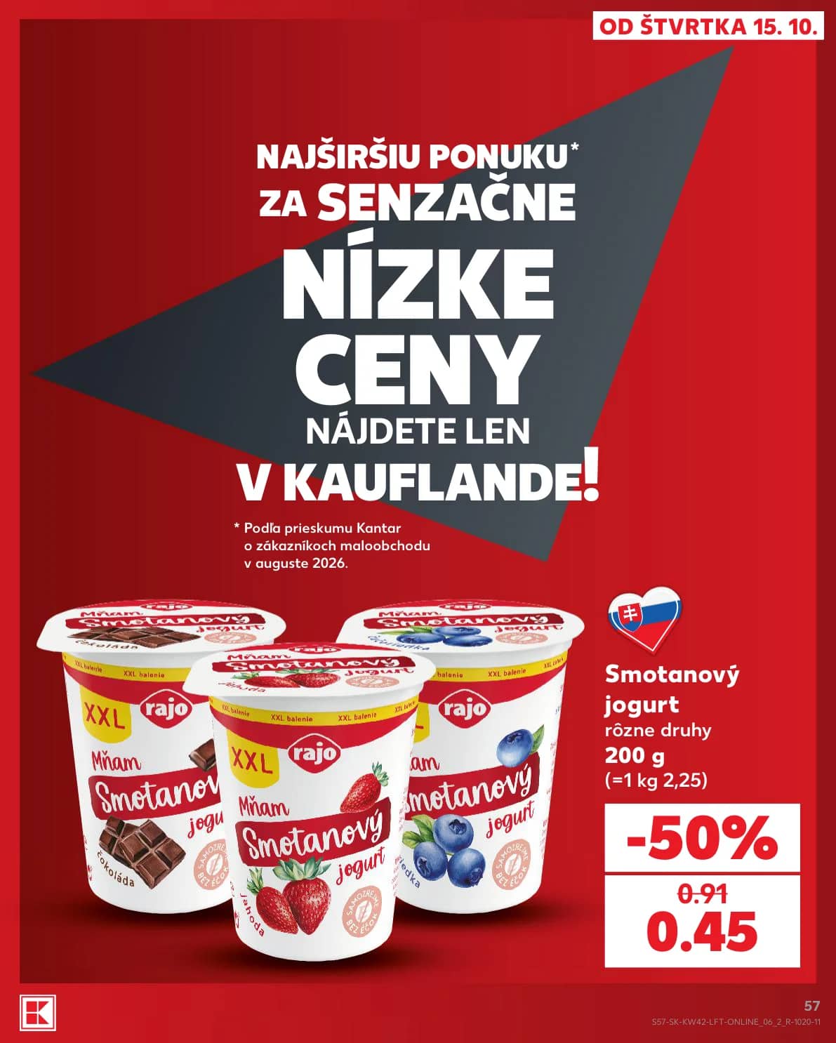 Smotanový jogurt