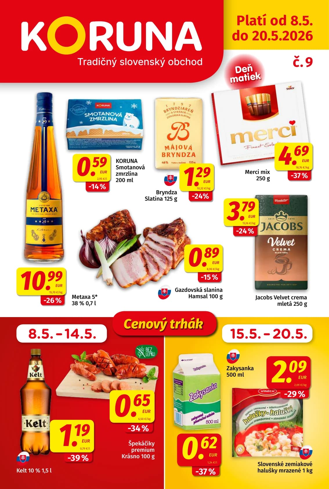 KORUNA smotanová zmrzlina