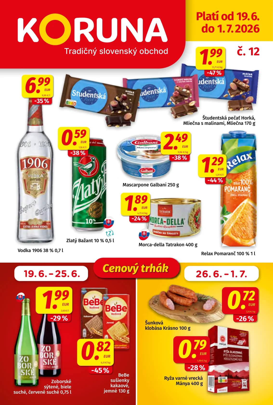 koruna - titulná strana