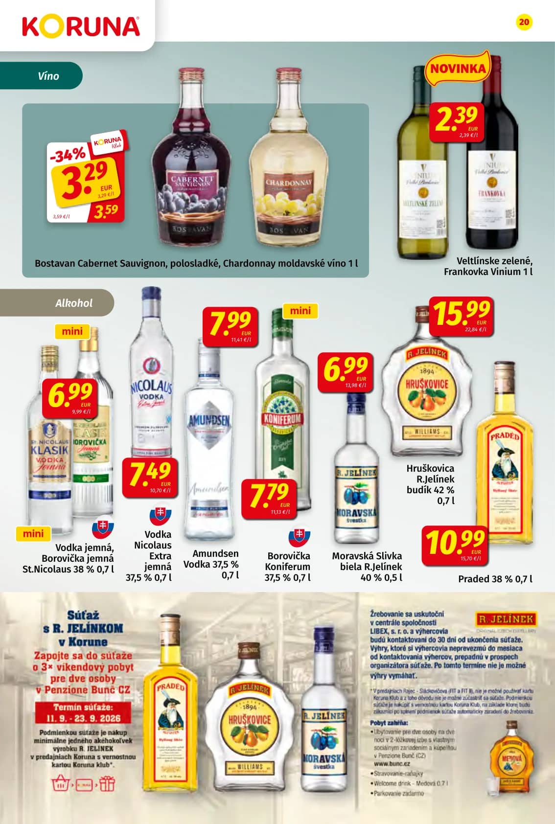 Vodka jemná