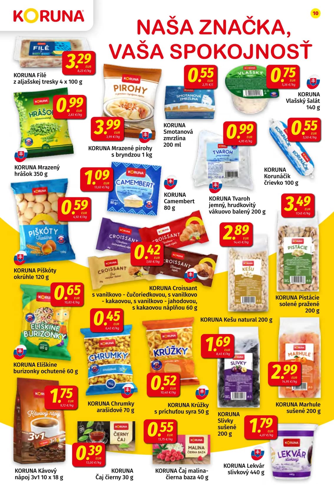 KORUNA Smotanová zmrzlina