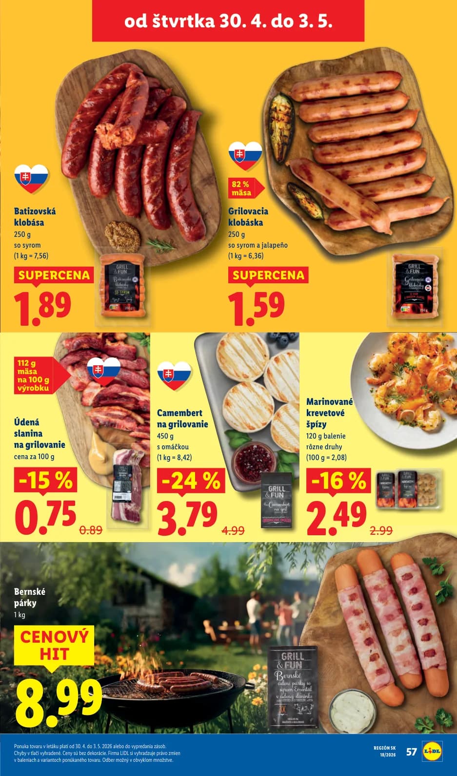 Údená slanina na grilovanie