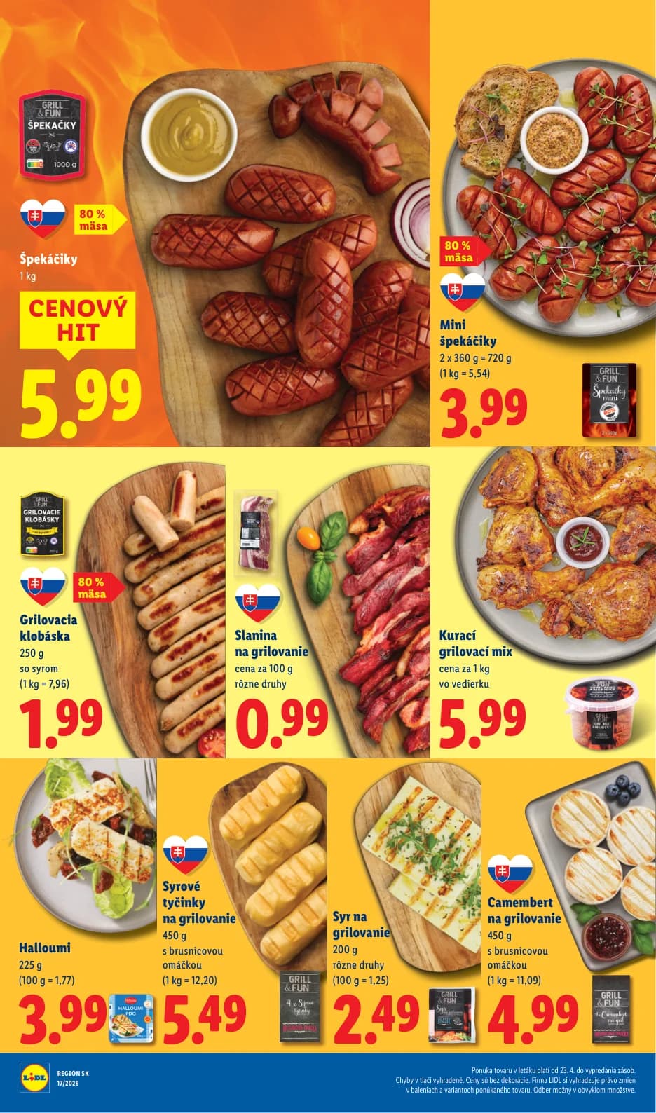 Slanina na grilovanie
