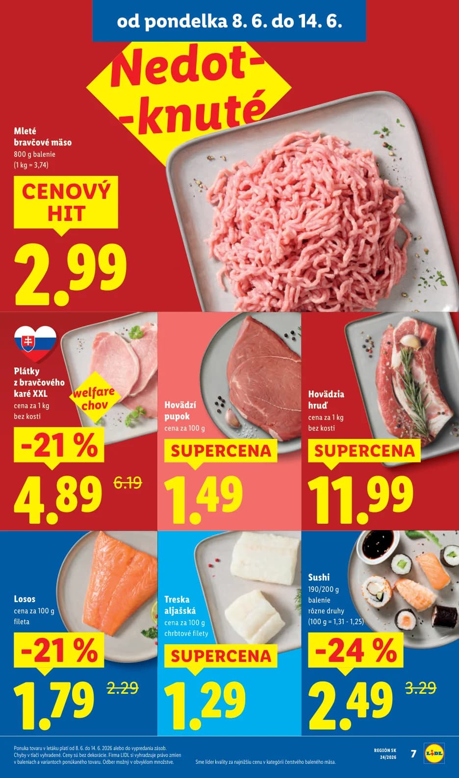Mleté bravčové mäso