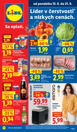 Leták Lidl