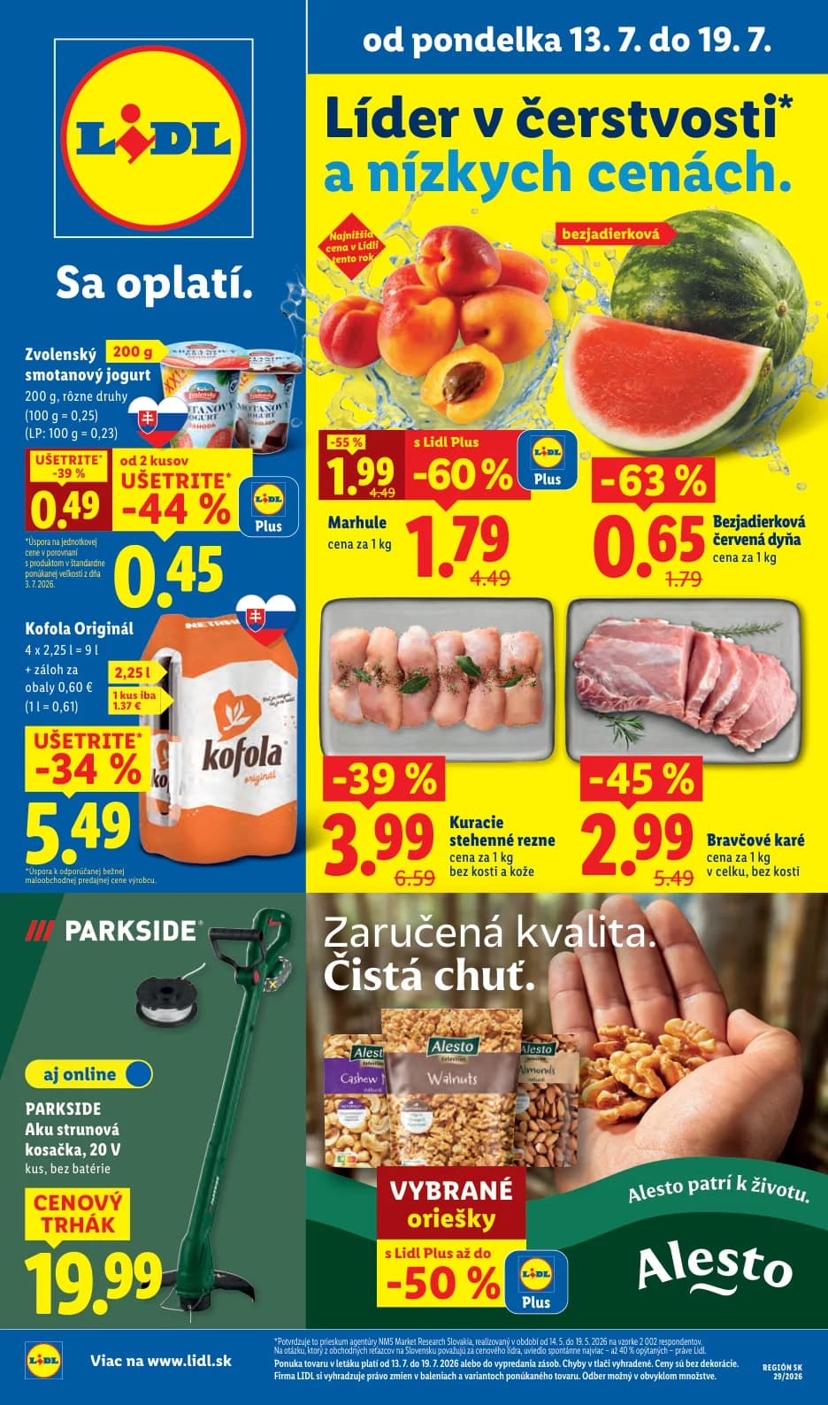 Lidl leták