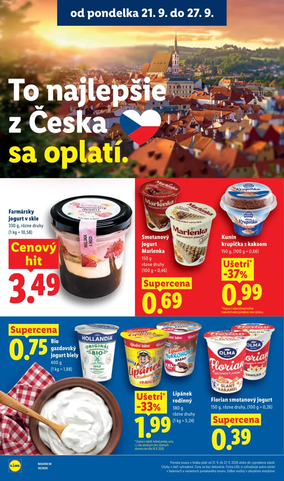 Florian smotanový jogurt