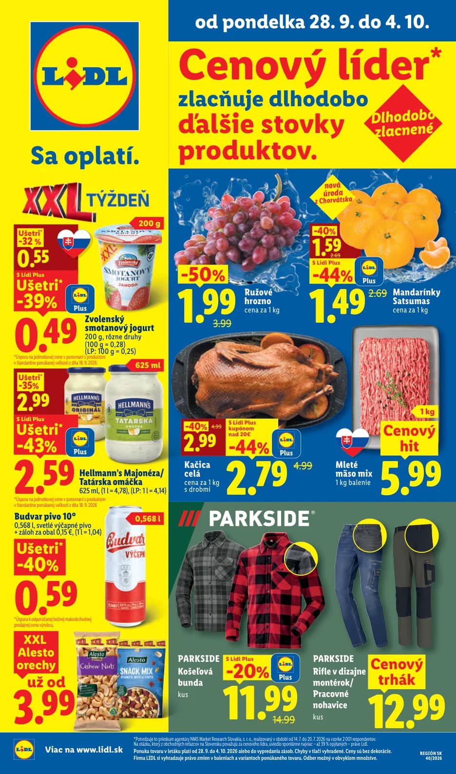Zvolený smotanový jogurt