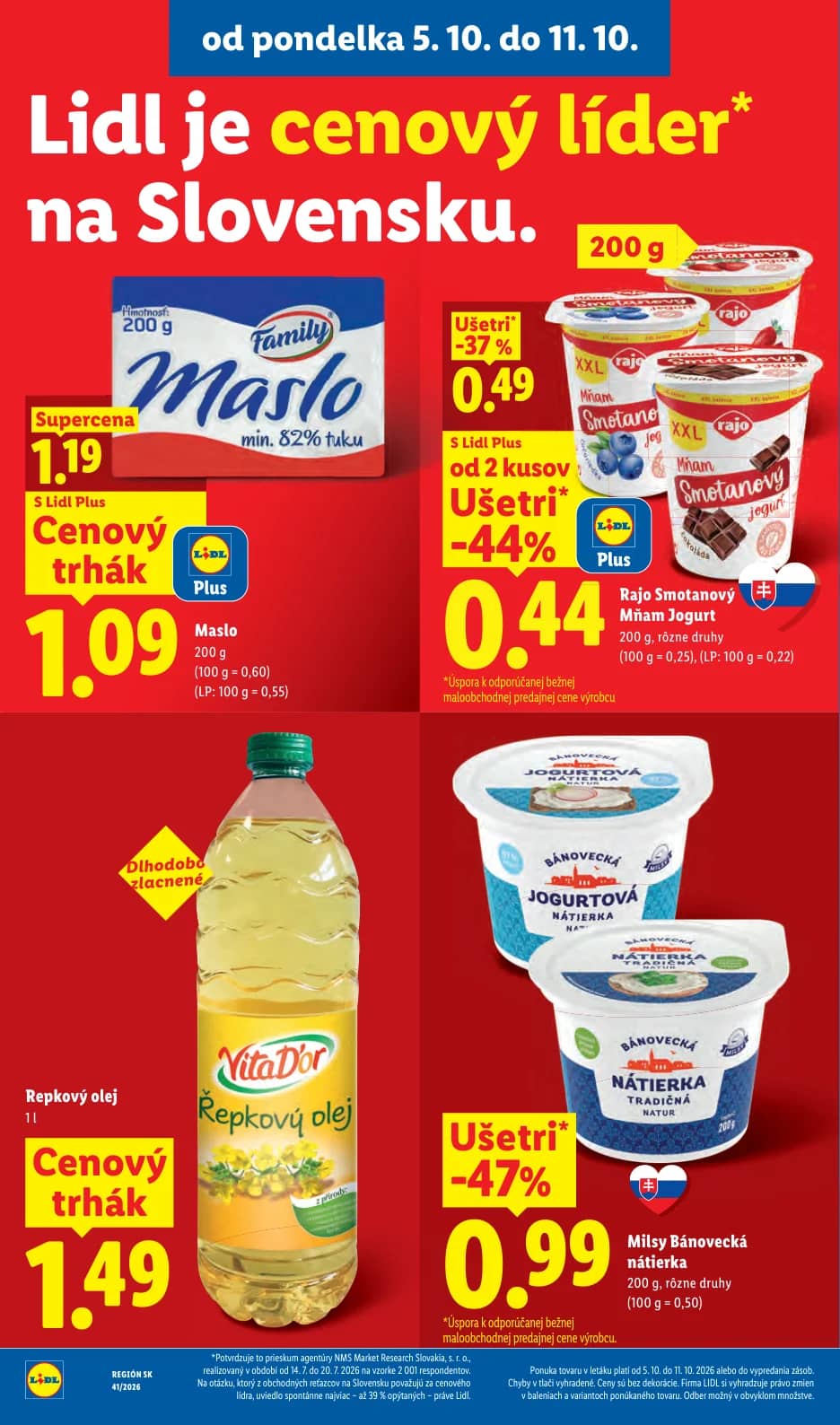 Rajo Smotanový Mňam Jogurt