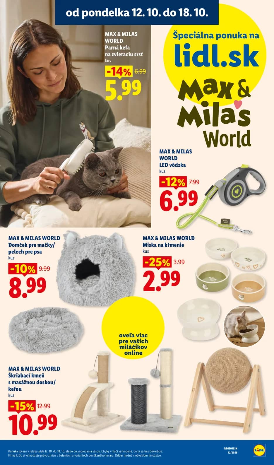 MAX & MILAS WORLD Parná kefa