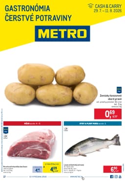Leták Metro