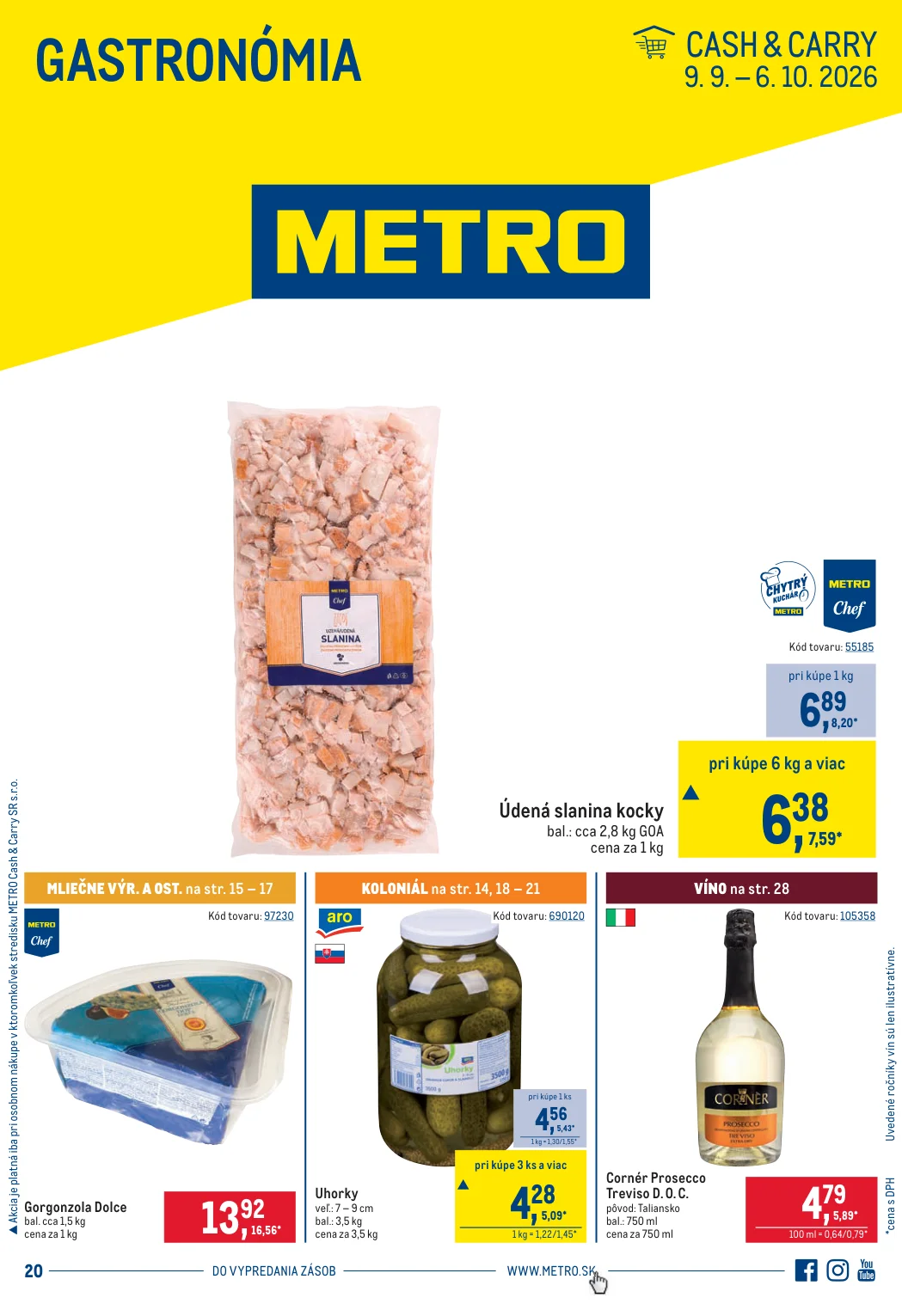 Metro leták