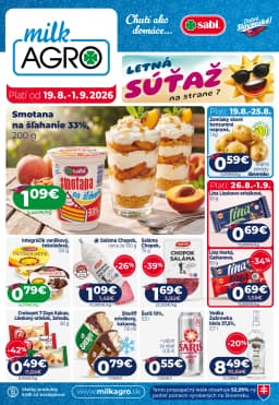 Leták Milk-Agro