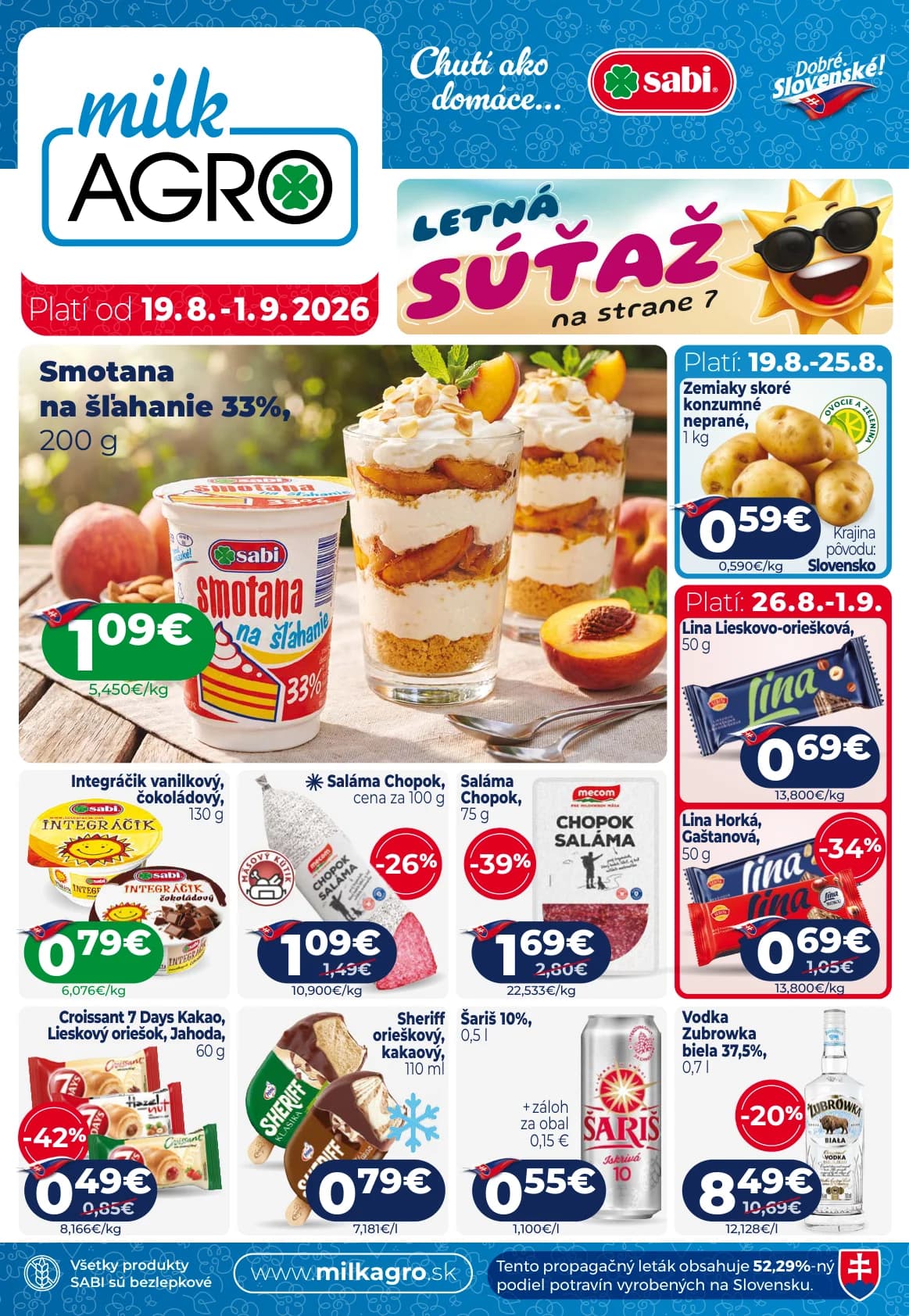 Milk-Agro leták