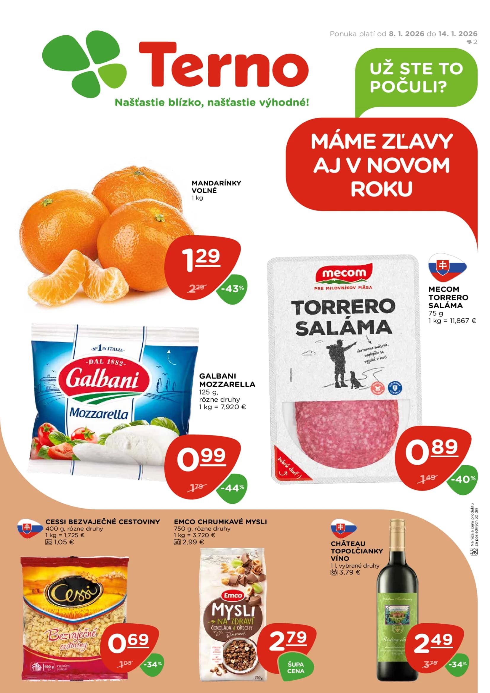 terno - titulná strana