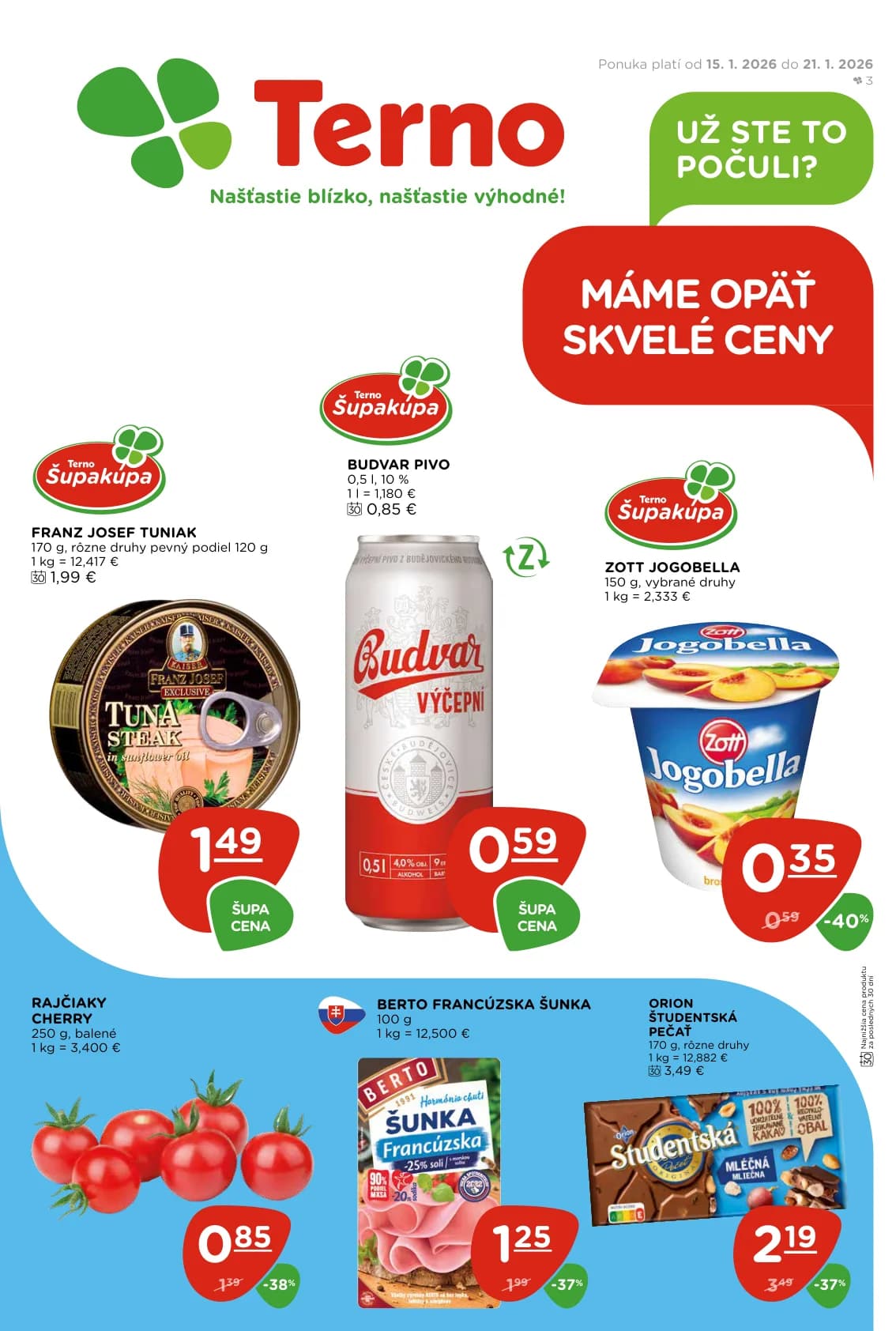 terno - titulná strana