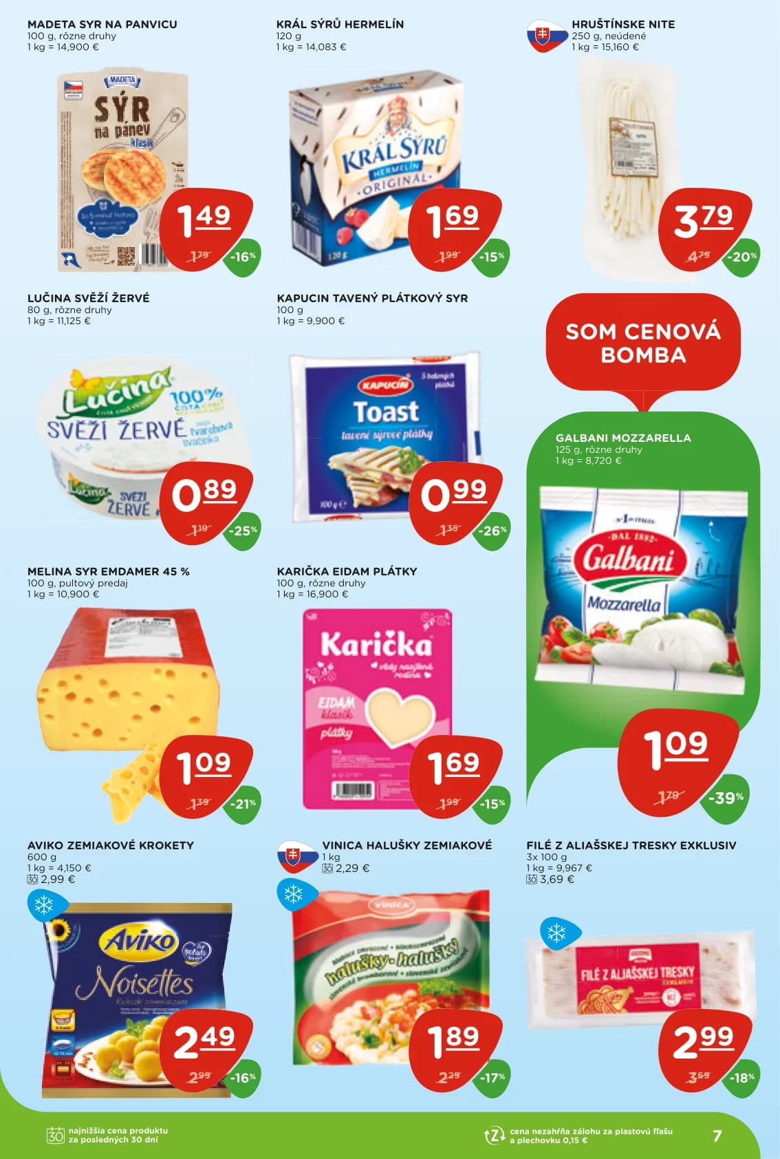 Lučina svieži žervé