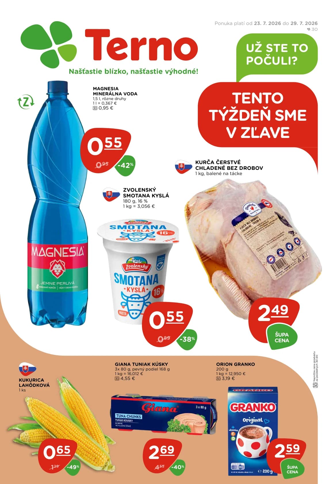 Terno leták