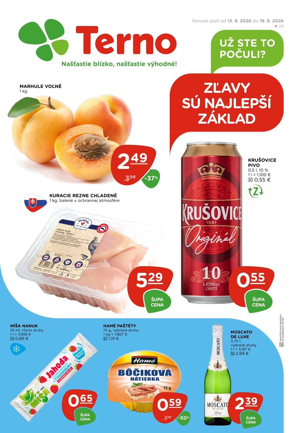 Terno leták