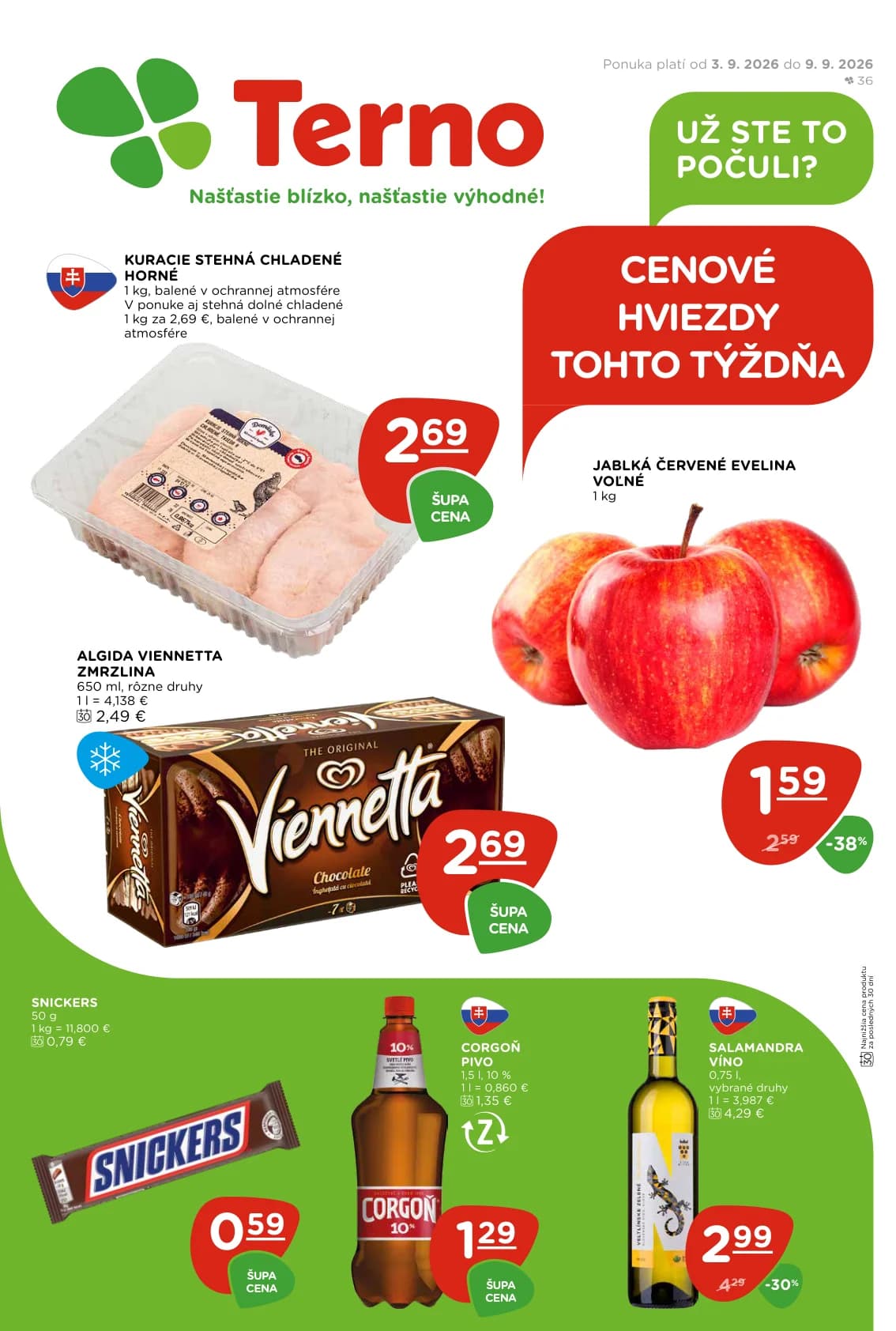 Terno leták